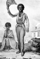 Bungaree, a Native Chief of New South Wales, Engraved by Charles Joseph Hullmandel