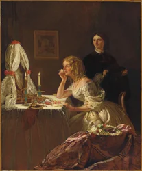 A Young Lady at Her Toilet