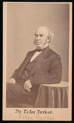 Portrait of Peter Parker 1804-1888, 1869