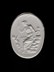 Impression of a Ringstone Depicting Aphrodite, c.100-70 BC