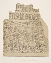 A field of battle, from Monuments of Nineveh