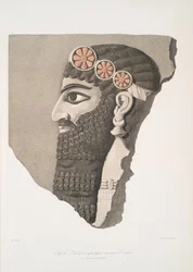 Head of a Winged Figure Wearing a Diadem, 1849
