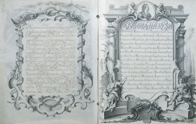 Austrian Ratification of the Marriage Contract for Marie-Antoinette, Archduchess of Austria with the Dauphin Louis of France, 23 April, 1770