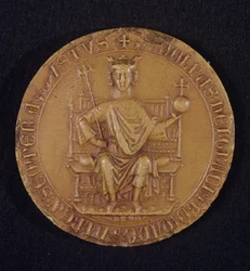 Seal of Rudolf I of Habsbourg