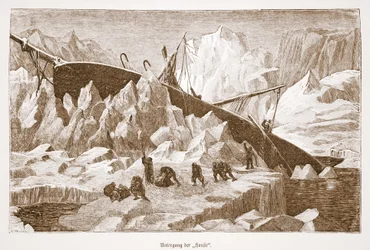 Sinking of the Hansa, 1876