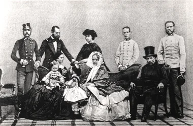 The Austrian Imperial Family, 1860