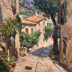 Charming Village Street