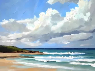 Coastal Beach Serenity
