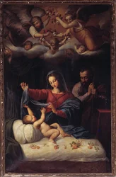 Virgin with Roses