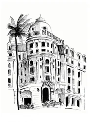 Historic Hotel Sketch