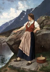 Woman at the Viewpoint