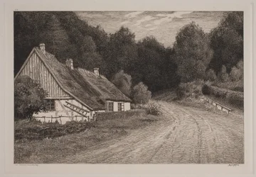 Farmhouse by the Forest
