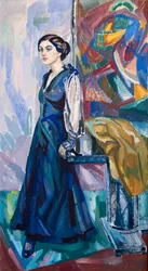 Portrait of Mrs. Carin Östberg