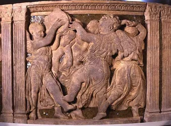 Post-Restoration Panel No.III from the Exterior Pulpit of Prato Cathedral