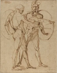 Two Male Nudes