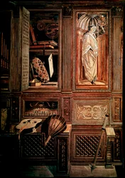 Studiolo of Duke Frederic III of Montefeltre, Duke of Urbino (Detail)