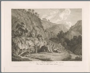 View of the Spring at Monti Lucretili (series title: Suite of VI Views of the Environs of Rome)