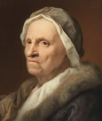 Portrait of an Old Woman in Fur