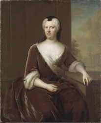 Portrait of Margravine Albertina Frederica of Baden-Durlach