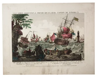 The Arrival of Prince William Henry to New York, c.1781