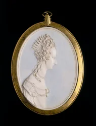 Ivory Medallion with a Portrait of Violante di Baviera