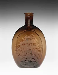 Figured Flask, c. 1847