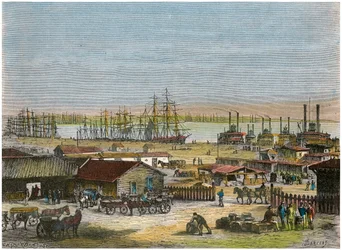 Mississippi River, New Orleans, Louisiana, USA