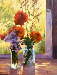 Floral Still Life Poppies