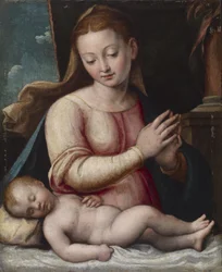 Madonna Adoring the Child, c.1580-1600