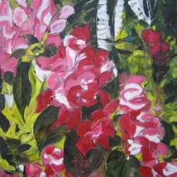 Abstract Floral Garden