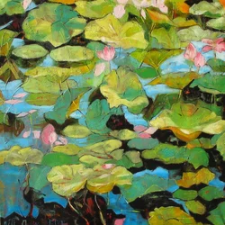Serene Water Lilies
