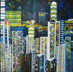 Vibrant City Night