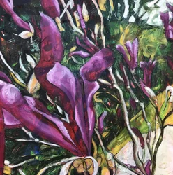 Vibrant Floral Abstract