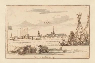 Encampment of the Army of William III near Sint-Truiden, Limburg