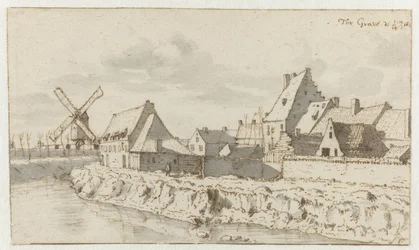 View of Grave, North Brabant