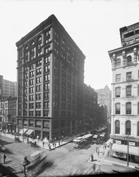 105 West Monroe Street, Chicago, Illinois, USA, c.1895 (b/w photo)