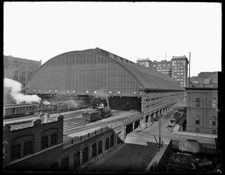 LaSalle Street Station, Chicago, Illinois, USA, c.1905