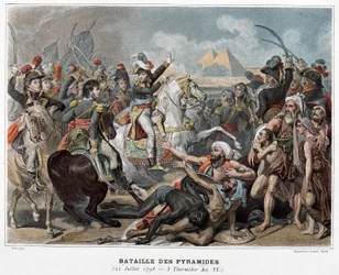 Battle of the Pyramids: Napoleon Bonaparte in Egypt in 1798