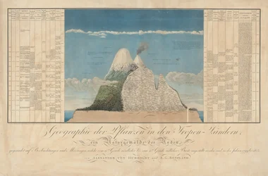 Ideas for a Geography of Plants Along with a Natural Painting of the Tropical Lands