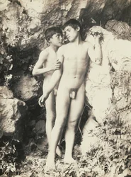 Youths in Grotto