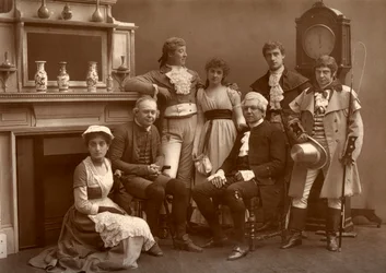 The Vaudeville Company in The Road to Ruin, at the Vaudeville Theatre, London