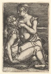 Cimon and Pero, mid-17th century