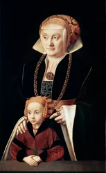 Portrait of a Lady with Daughter, c. 1530s-1540s