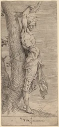 St. Sebastian, Bound to a Tree