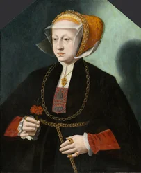 Portrait of the Wife of Heinrich Crüdener, circa 1580-1590