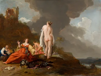 Landscape with Hunting Nymphs (and Diana?)