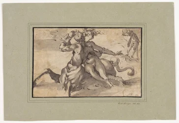 Hercules, Deianira, and the Centaur Nessus
