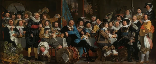 The Banquet of the Civic Guard to Celebrate the Peace of Münster. 1648