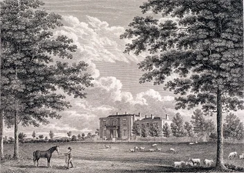 Brockwell Hall, Herne Hill, Lambeth, London, 1820