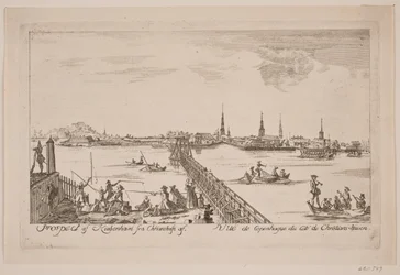 Prospect of Copenhagen seen from Christianshavn